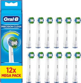 img 4 attached to 🦷 Upgrade Your Oral Care Routine with Oral-B Precision Clean Replacement Toothbrush Heads - Pack of 12 Counts featuring CleanMaximiser Technology