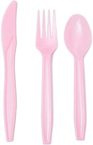 img 1 attached to Adorable Kitten Party Supplies Bundle - Plates, 😺 Napkins, Cups, and Cutlery Set for 24 Guests (144 Pieces)