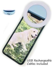 img 1 attached to Selfie IPhone Android Rechargeable Brightness Cell Phones & Accessories