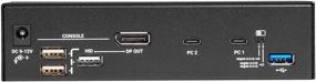 img 3 attached to Enhance Productivity with Black Box USB-C 4K KVM Switch: 2-Port for Efficient Workflow