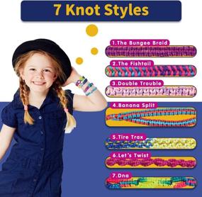 img 2 attached to 🏻 Girls' VERTOY Friendship Bracelet Making Kit