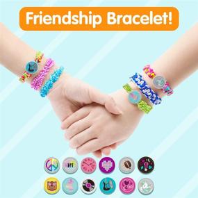 img 1 attached to 🏻 Girls' VERTOY Friendship Bracelet Making Kit