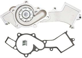 img 1 attached to GMB 150-1610 OE Water Pump with Gasket - Quality Replacement for Enhanced Performance