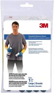 3m 90019 household cleaning gloves - large size for effective cleaning logo