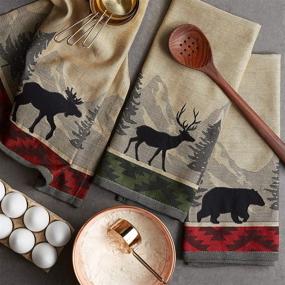 img 1 attached to Коллекция кухонных полотенец DII Woodlands 18X28