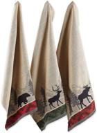 коллекция кухонных полотенец dii woodlands 18x28 логотип