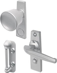 img 2 attached to 🚪 Aluminum Tulip Knob Latch Set for Screen or Storm Door - Prime-Line Products K 5000