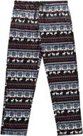 👖 north 15 men's sleep & lounge pajama pants 1215 des4 l logo