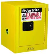 📦 justrite 890400 sure grip manual close countertop: secure and convenient solution for safe storage logo