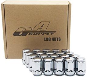 img 4 attached to 🔧 GAsupply 1/2"-20 Chrome Lug Nuts: Closed End Bulge Acorn Cone Seat, 35mm Tall, 19mm Hex - Compatible with Dodge Nitro RAM, Ford F-150 Mustang, Jeep TJ Wrangler