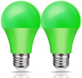 img 4 attached to 💡 Energy-Saving JandCase A19 Green LED Light Bulb: Brighten up with Eco-Friendly Illumination