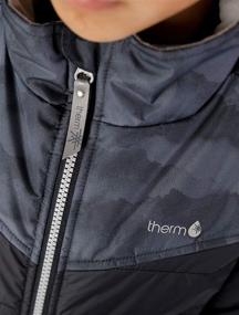 img 2 attached to 🧥 Therm Kids Puffer Vest - Waterproof, Packable, Padded & Lined for Boys and Girls