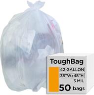 toughbag gallon contractor trash bags logo