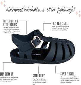 img 3 attached to Cute Copper Sandals for Toddler Girls: Stylish Flats for Little Fashionistas