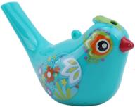 🐦 товип 1 шт. водная птичка (свисток) во время купания: образовательный музыкальный инструмент для детей - цветной рисунок, раннее обучение, подарок для детей. логотип