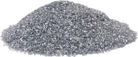 img 1 attached to 💫 Sulyn Silver Extra Fine Glitter Stacker Jar: Brilliant Sparkles for Effortless Crafting