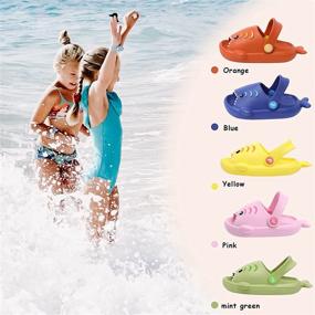 img 3 attached to 🩴 Stylish Lightweight Sandals: Cartoon Non Slip Slippers for Boys - Clogs & Mules