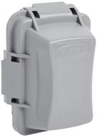 🌦️ ultimate weatherproof protection: taymac mm420g non-metallic 1 gang weatherproof outlet cover логотип