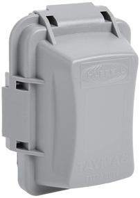 img 4 attached to 🌦️ Ultimate Weatherproof Protection: Taymac MM420G Non-Metallic 1 Gang Weatherproof Outlet Cover