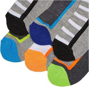 img 2 attached to Six-Pack Jefferies Socks Boys' Sporty Athletic Low Cut Half Cushion Socks