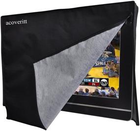 img 2 attached to 📺 Top-Rated A1Cover Outdoor 55" TV Set Cover: Scratch-Resistant Liner for Ultimate LED Screen Protection - Perfectly Compatible with Standard Mounts and Stands (Black)