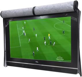 img 4 attached to 📺 Top-Rated A1Cover Outdoor 55" TV Set Cover: Scratch-Resistant Liner for Ultimate LED Screen Protection - Perfectly Compatible with Standard Mounts and Stands (Black)