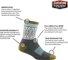 img 2 attached to 🧦 Review and Comparison: Darn Tough Sobo Micro Crew Lightweight Sock with Cushion - Women's for Ultimate Comfort and Durability