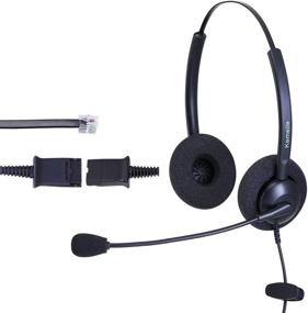 img 4 attached to 🎧 High-Quality Noise Cancelling Telephone Headset: Compatible with Cisco IP Phones 7931-7975 and 6000-8000 Series