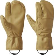 перчатки outdoor research finger gloves natural логотип