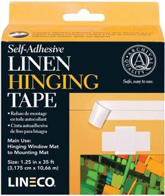 img 3 attached to 🎨 L533-1015 Lineco Self Adhesive Linen Tape, Multicolor, 1.25Inx35Ft