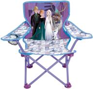 🪑 child-friendly portable folding camp chair - jakks pacific disney frozen 2 edition logo