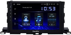 img 4 attached to 🚗 Обновите свой Toyota Highlander: Dasaita 10.2" Андроид 10.0 Bluetooth автомобильная стереосистема с CarPlay - Android Auto, GPS-навигация, 4G ОЗУ 64 ГБ ПЗУ, WiFi, RDS, Mirror Link.