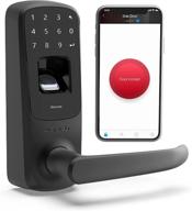 🔐 ultraloq ul3 bt (2nd gen) smart lock: enhanced 5-in-1 keyless entry electronic door handle in sleek black design логотип