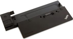 img 3 attached to Enhance Connectivity with the Lenovo ThinkPad Basic Dock 90W - Black (40A00090US)