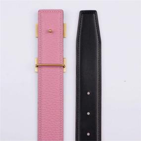 img 1 attached to 👜 Stylish Hermes Brown Women's Replacement Leather Belt for Accessories and Belts