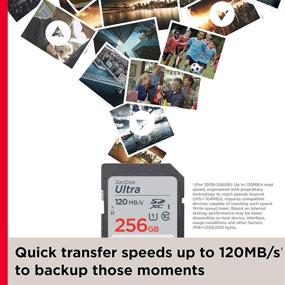 img 1 attached to SanDisk 128GB Ultra SDXC Memory Card - High Speed, Full HD, C10, U1 - SDSDUN4-128G-GN6IN