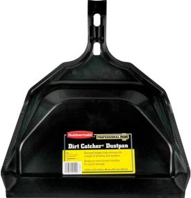 img 1 attached to Rubbermaid Dirt Catcher Cleaning Dustpan - Wide Opening for Maximum Dirt Pickup and Debris Removal, Durable Plastic - Ideal for Indoor or Outdoor Cleaning and Sweeping