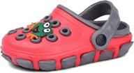 👞 boys' lightweight shockproof non slip rose 26 slippers shoes for clogs & mules - u720sskddx logo