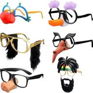 disguise sunglasses mustache photobooth christmas logo