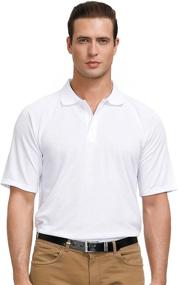 img 4 attached to 👕 TIHEEN: The Ultimate Lightweight Cool Polo Shirt for Men - Soft Wicking & Short Sleeves