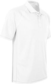 img 2 attached to 👕 TIHEEN: The Ultimate Lightweight Cool Polo Shirt for Men - Soft Wicking & Short Sleeves