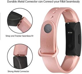 img 1 attached to 📿 Молитвенный мягкий TPU браслет | Ремешки для Fitbit Inspire HR / Fitbit Inspire | Регулируемые замены | Аксессуар для Fitbit Inspire HR | Маленькие и большие размеры | Для мужчин и женщин