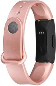 img 3 attached to 📿 Молитвенный мягкий TPU браслет | Ремешки для Fitbit Inspire HR / Fitbit Inspire | Регулируемые замены | Аксессуар для Fitbit Inspire HR | Маленькие и большие размеры | Для мужчин и женщин