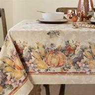 🦃 thanksgiving rectangular tablecloth by benson mills logo