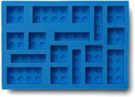 🧊 room copenhagen lego iconic ice cube tray - dishwasher safe silicone brick mold - bright blue: cool and convenient ice cubes for lego fans logo