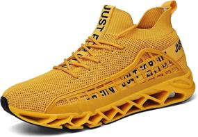 img 3 attached to FZUU Athletic Running Sneakers Numeric_11 Men's Shoes for Athletic