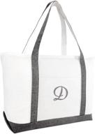 🏖️ dalix beach personalized women's shoulder bag set: stylish handbags, wallets, and totes logo