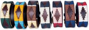 img 1 attached to 👖 Gaucho Goods Handcrafted Desperado Belts for Stylish Men - Premium Quality Accessories