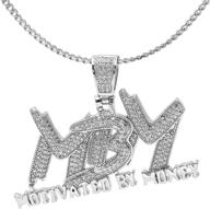 halin dre crystal stainless necklace boys' jewelry logo