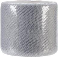 🕸️ falk net mesh spool, 3-inch x 40 yards, gray logo